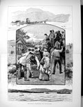 Old 1883 Holiday Rambles Scotland Head Trossachs Loch Katrine Ben Nev 19th