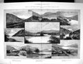 Old 1880 Scotland Railway Callander Oban Loch Dochart Earn Kilchurn C 19th