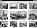 Old 1883 Huddersfield Townhall School Beaumont Market Railway Station 19th