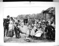 Old 1880 Music Refreshments Band Regent'S Park London Families Entert 19th