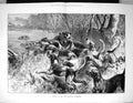 Old 1883 Mid-Kent Staghounds Dogs Hunting Sport Hounds Greenaway Fine 19th
