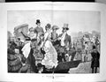 Antique Print 1886 Turf Secret Horse Racing Spectators Woodville Fine Art 19th