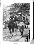 Antique Print 1886 Hunting Romance Sport Horses Canton Woodville Fine Art 19th