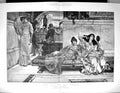 Old Antique Print 1889 Shrine Venus Women Relaxing Alma Tadema Fine Art 19th