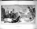 Antique Old Print 1892 Scene Reading Homer Roman People Alma Tadema Fine Art