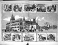 Old 1859 Museum Oxford Folly Bridge Brasenose College Mary'S Church W 19th
