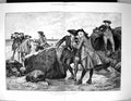 Antique Old Print 1886 Taylor Fine Art Conchologists Men Seaside Beach Scene