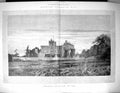 Old 1899 Exterior Powderham Castle England Architecture Montbard Fine 19th