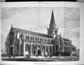 Old 1881 Exterior Glasgow Cathedral Scotland Architecture Read Fine A 19th