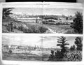Old 1864 War America View Petersburg Suburbs General Lee Headquarters 19th