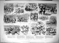 Antique Old Print 1889 Travelling Morocco Tangier Tetuan Hunting Keeksu Stew