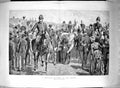 Antique Old Print 1887 Horse Racing Winner Derby Jockeys Policemen Charlton