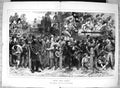 Original Old Antique Print 1871 Derby Horse Racing Course Spectators Sport
