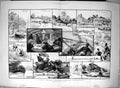 Original Old Antique Print 1888 Norfolk Borads Ranworth Church Wroxham Womack