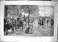 Old Antique Print 1888 Spectators Waiting Queen England Hyde Park London 19th