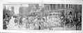 Old Large Rare 1901 Parliament King Edward Coach Horse Guards Whiteha Victorian