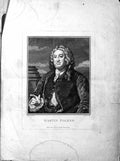 Antique Print Large Rare 1802 Portrait Martin Folkes Hogarth Cook Engraving
