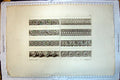 Original Old Antique Print Decoration Patern Lalonde 1790 18th Century
