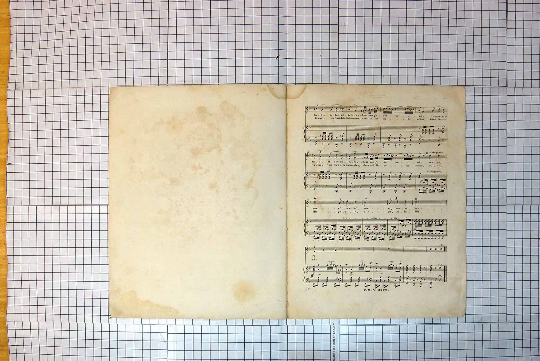 Original Old Antique Print Soirees De Paris Album Music Pianoforte Veinne