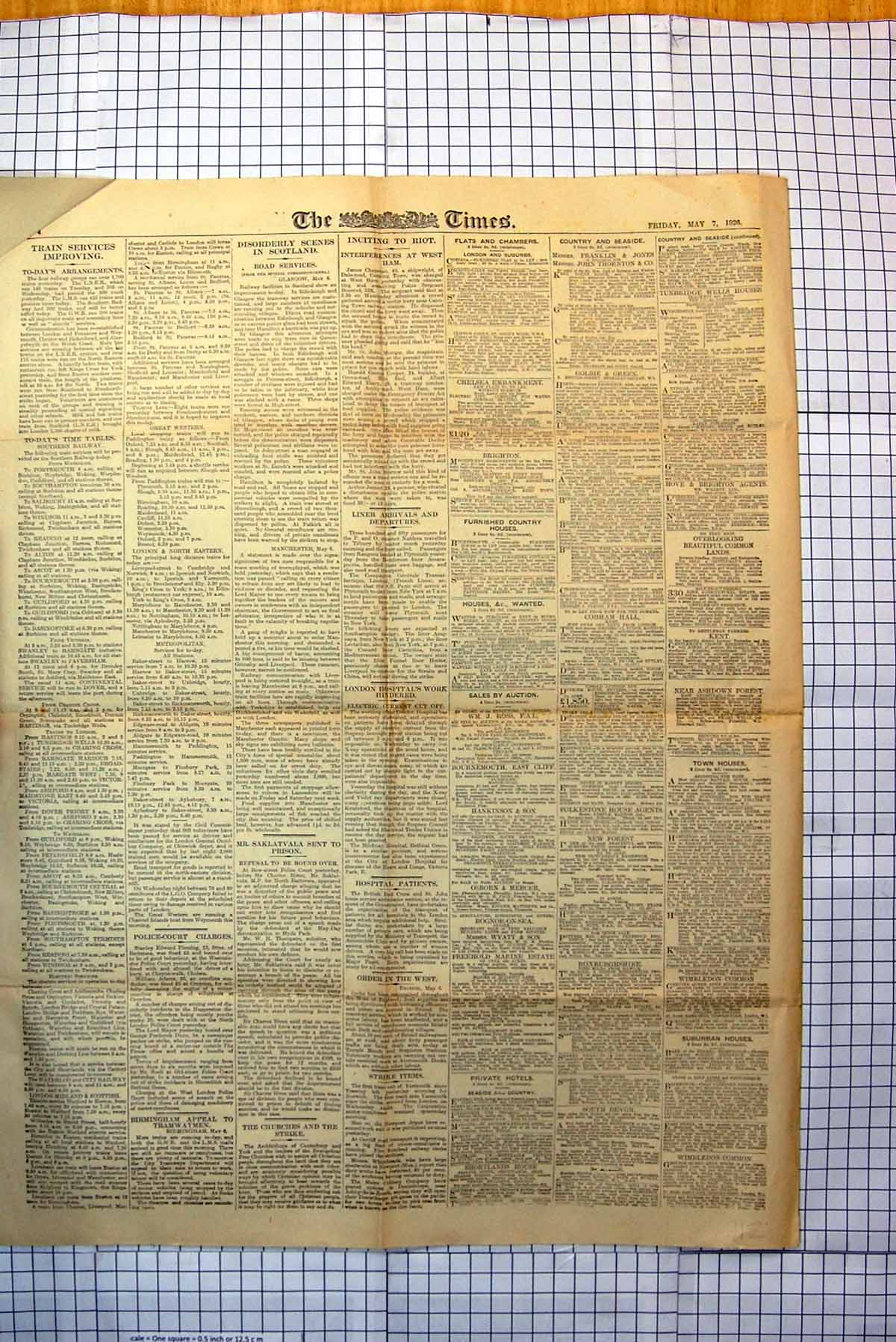 Original Old Vintage Print 1926 Times Newspaper Financial Money Stock Markets