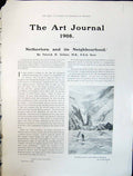 Old Art Journal 1908 Bishop Lorn Birds Rankin Toad Basaltic Escarpmen 20th