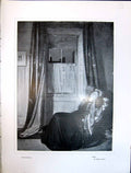 Old Art Journal 1908 Night Lady Sleeping Chair House Window William O 20th