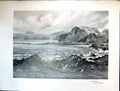 Old Art Journal 1908 View Eileau-A-Beithich Sea Birds Cliffs Scott Ra 20th
