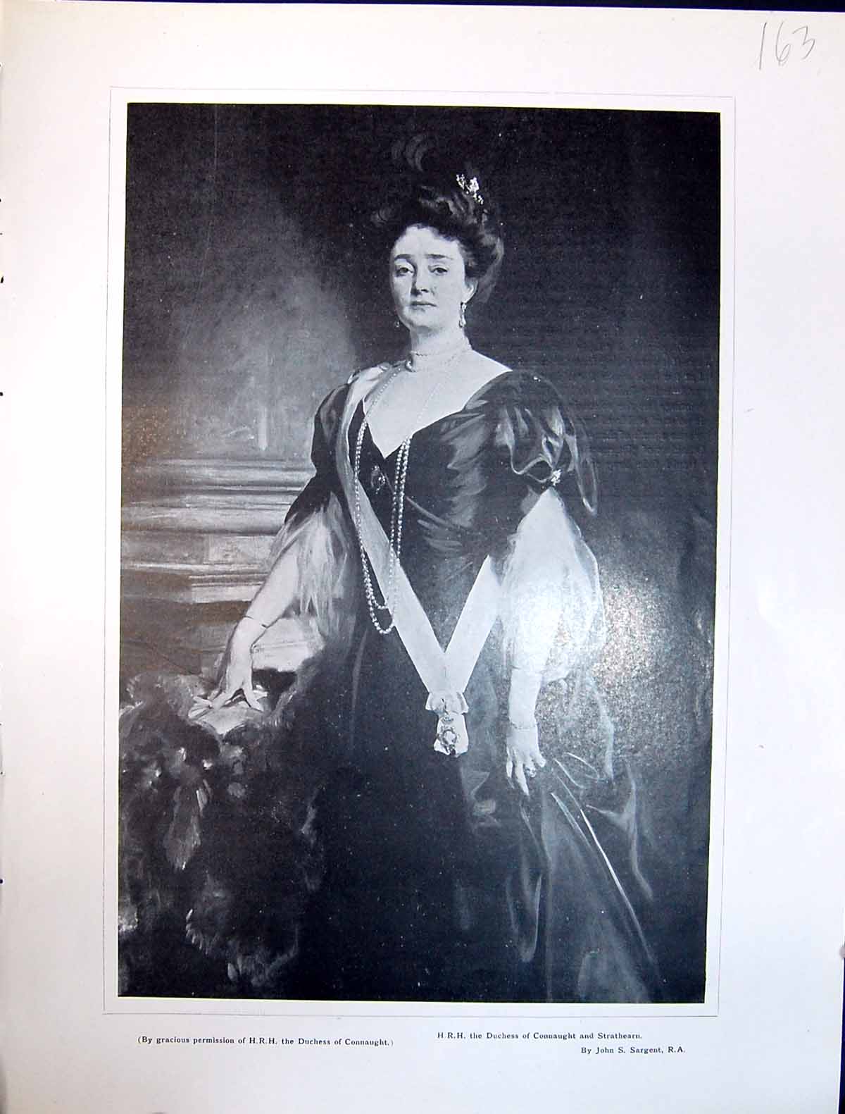 Old Art Journal 1908 Duchess Connaught Strathearn Androcles Lion Rivi 20th