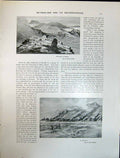 Antique Old Print Art Journal 1908 Grave Aethne Chlarsach Rankin Holy Islands
