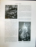 Old Art Journal 1908 Toledo Greco Cardinal Fernando Guevara Fish Char 20th