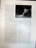 Old Art Journal 1908 Grie Josef Israels Market Day Wales Ships Quay A 20th