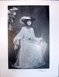 Old Art Journal 1908 Portrait Lady Evelyn Farquhar Moorish Harem John 20th