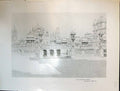 Old Print View Court Honour Architecture Edward Clifford Art Journal 1908 20th