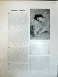 Old Art Journal 1908 Portrait Woman Engaged Hare Coast Scene Ship Bon 20th