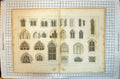Old Print Chronological Series Church Windows Amyot Britton Architecture