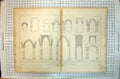 Old Chronological Series Arches Columns Salisbury Nave Choir York 182 19th
