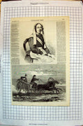 Old 1855 Scutari Hospital Nurse Russian Courier Despatches Horse Dolb Victorian
