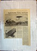 Old Eastern Daily Press 1975 Military Aircraft America Air Base Milde 20th