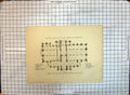 Antique Old Print Ground Plan St. Giles Church Edinburgh Albany Isle Preston