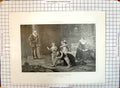Original Old Antique Print Scene Henry Iv France Children Robert Hillingford