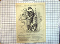 Old Antique Print 1883 Punch London Charivari Theatre Drury Lane Actors 19th