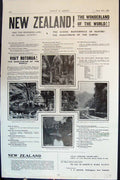 Antique Print New Zealand Advertisement Wondrous Land Thermal Activity 1903