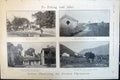 Antique Print Road Peking Peadeful Scenes Chance Shot Damaged Building 1900