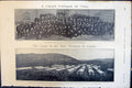 Antique Old Print Colonial Contingent China Camp Boer Prisoners Ceylon 1900