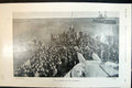 Antique Print Company Aboard Hannibal Ship Harbour Seamen Tars Sailors 1899