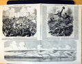 Antique Old Print Final Assault Malakoff Sebastopol From Sea Entering Redan