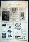 Old Sotheby Sales Libertys Leather Work Reliance Building Society 1932 20th