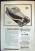 Antique Print New Daimler 15 ú450 Olympia Motor Show Paris Motor Show 1932