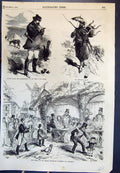 Old William Russel Crimea Saint Monday People'S Holiday Gravesend 1855 19th