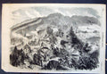 Old Antique Print Attack On Redan Sketched From Woronzow Road Siers 1855 19th